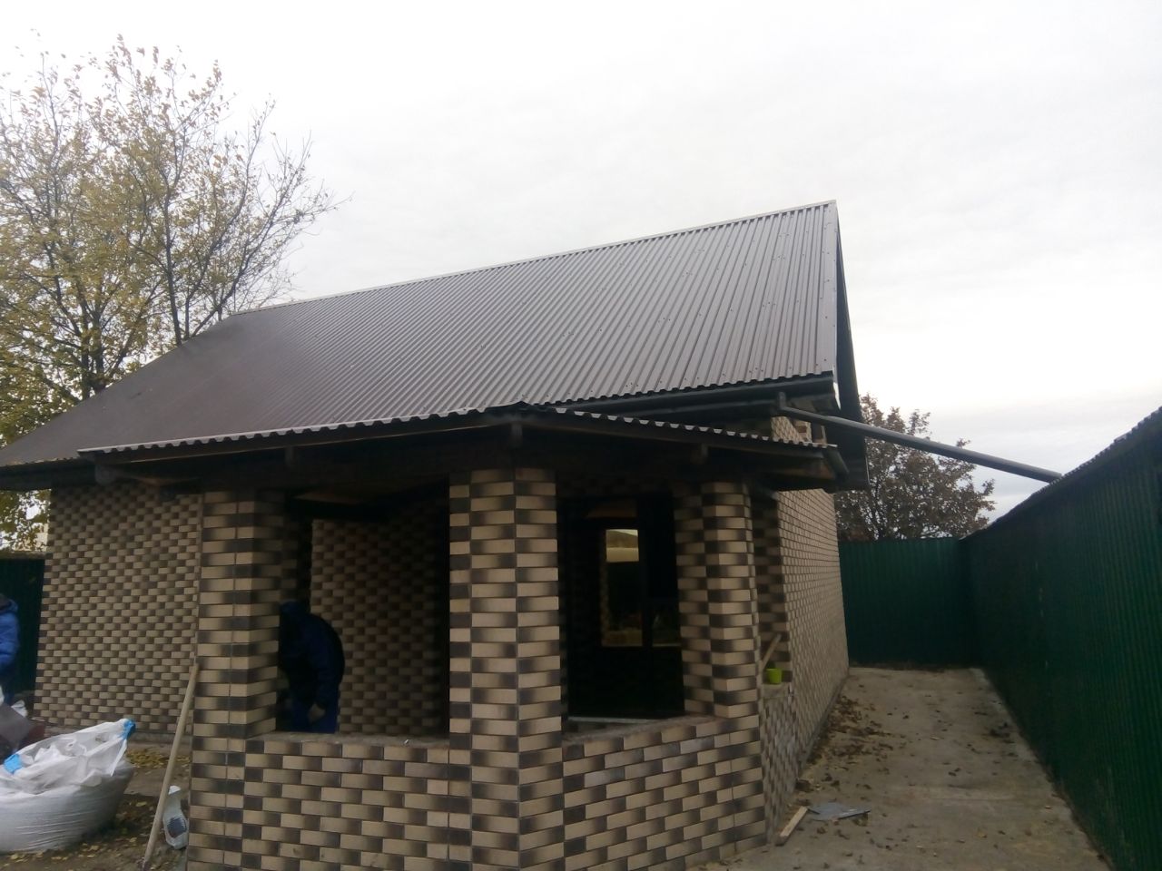 Дом из облицовочного кирпича белые ночи маттоне