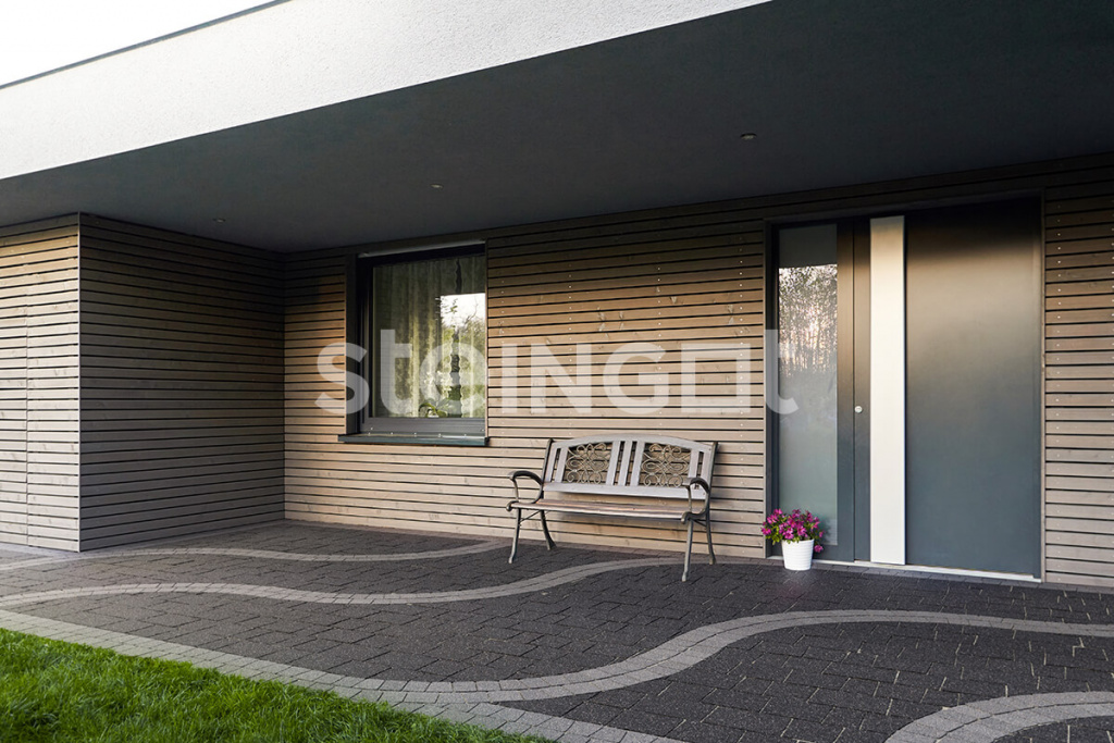 Тротуарная плитка Классика Арко "Bianco Nero" 60мм, STEINGOT