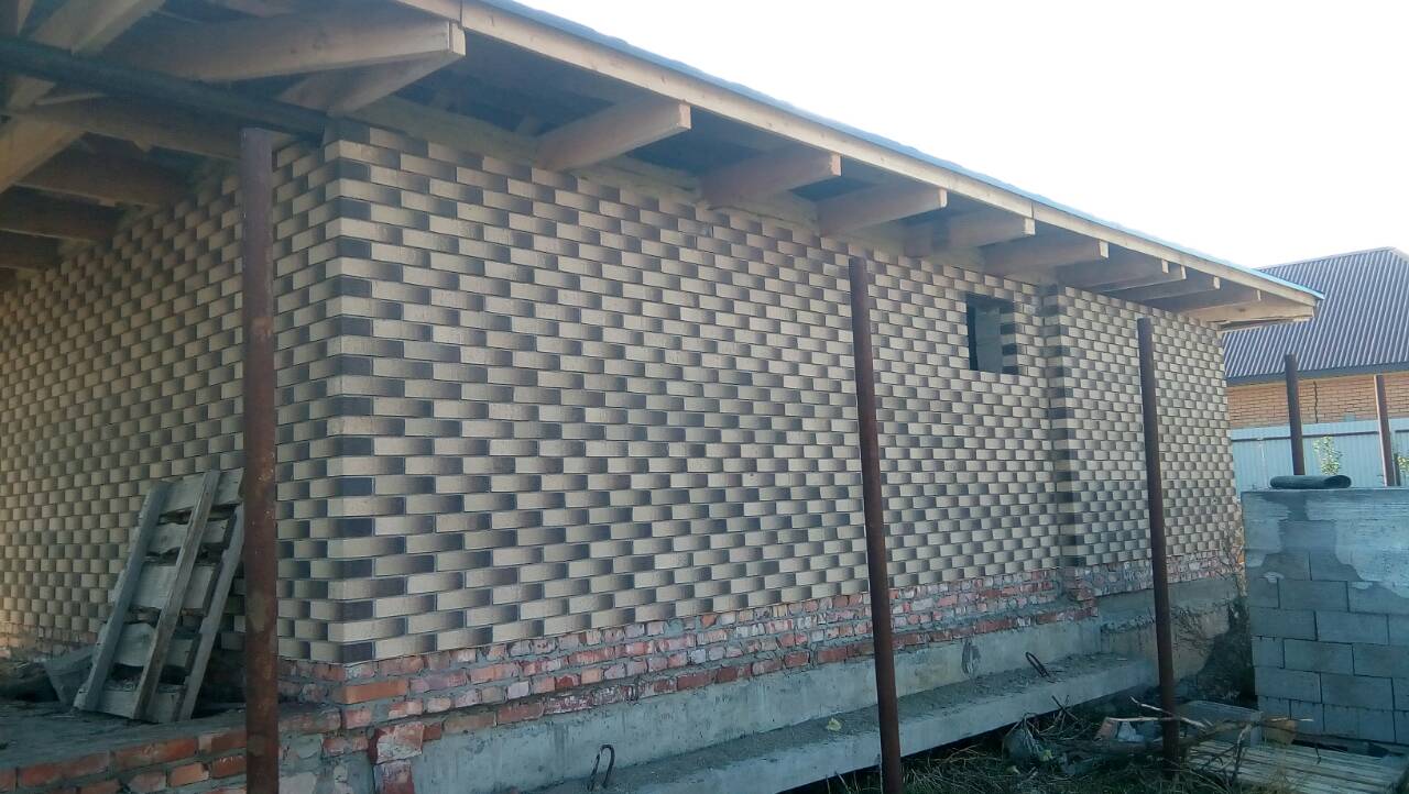 Дом из облицовочного кирпича белые ночи маттоне